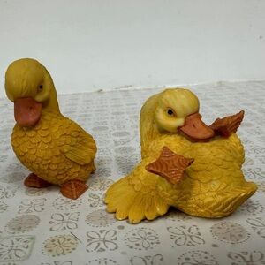 Yellow Duck Figurines